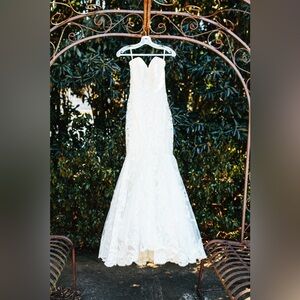 Mori Lee Lace Fit & Flare Bridal Gown